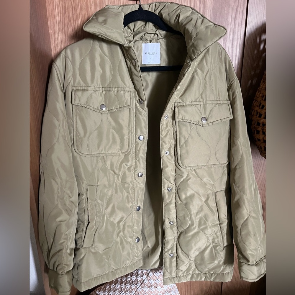 Green Puffer Jacket